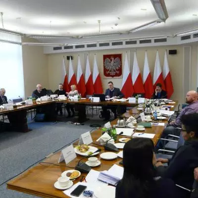 Spotkanie w Ministerstwie ekspertów rządowych ds. Programu Wsparcia Uniwersytetów Ludowych, Warszawa 2019